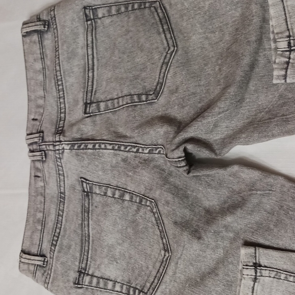 Zara Black washed jegging Size 4 Eur 36 skinny leg tight ankle Pre Owned slim - Picture 3 of 5